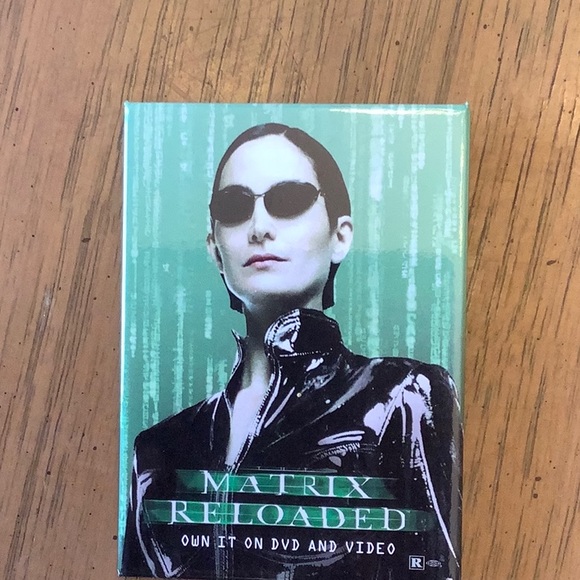 Collectible Matrix Reloaded Movie Pins/Buttons - Picture 5 of 7